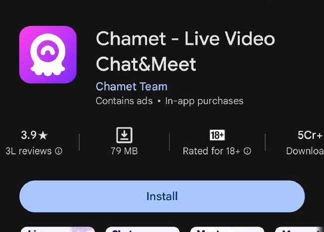 Chamet-live-video-app-baat-karne-wala-app