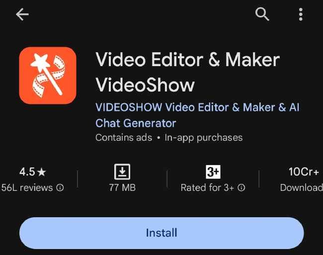 Video-editor-app-se-photo-per-gaana-kaise-lagaye