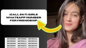 Girl mobile number for friendship on whatsapp